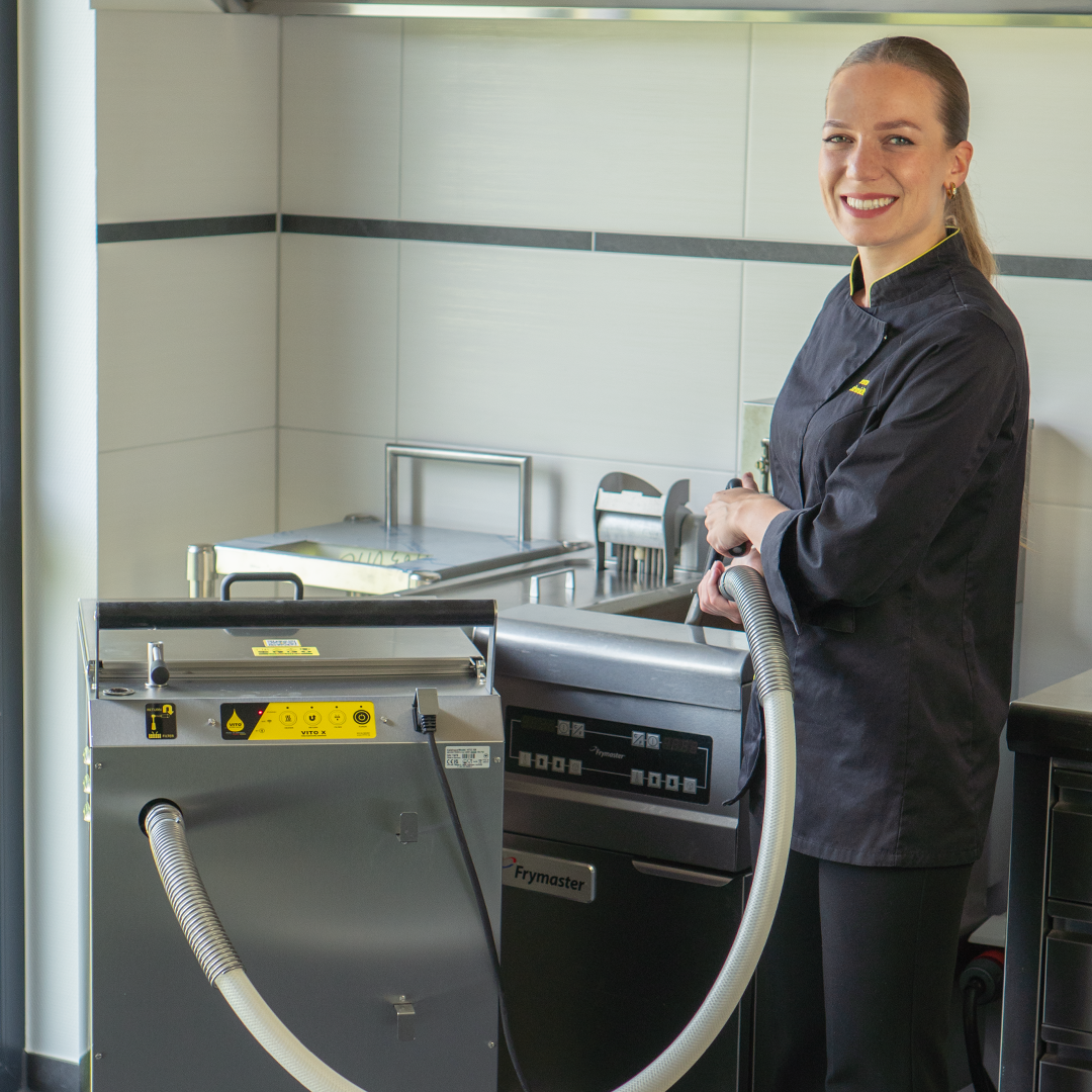 VITO XM filtre a huile de friture mobile