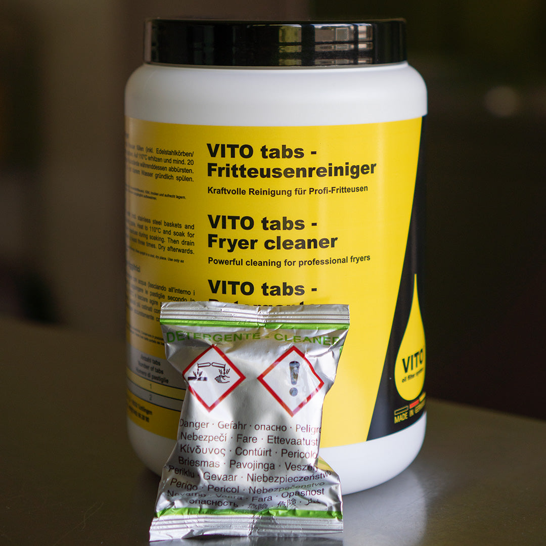 VITO tabs nettoyant pour friteuse