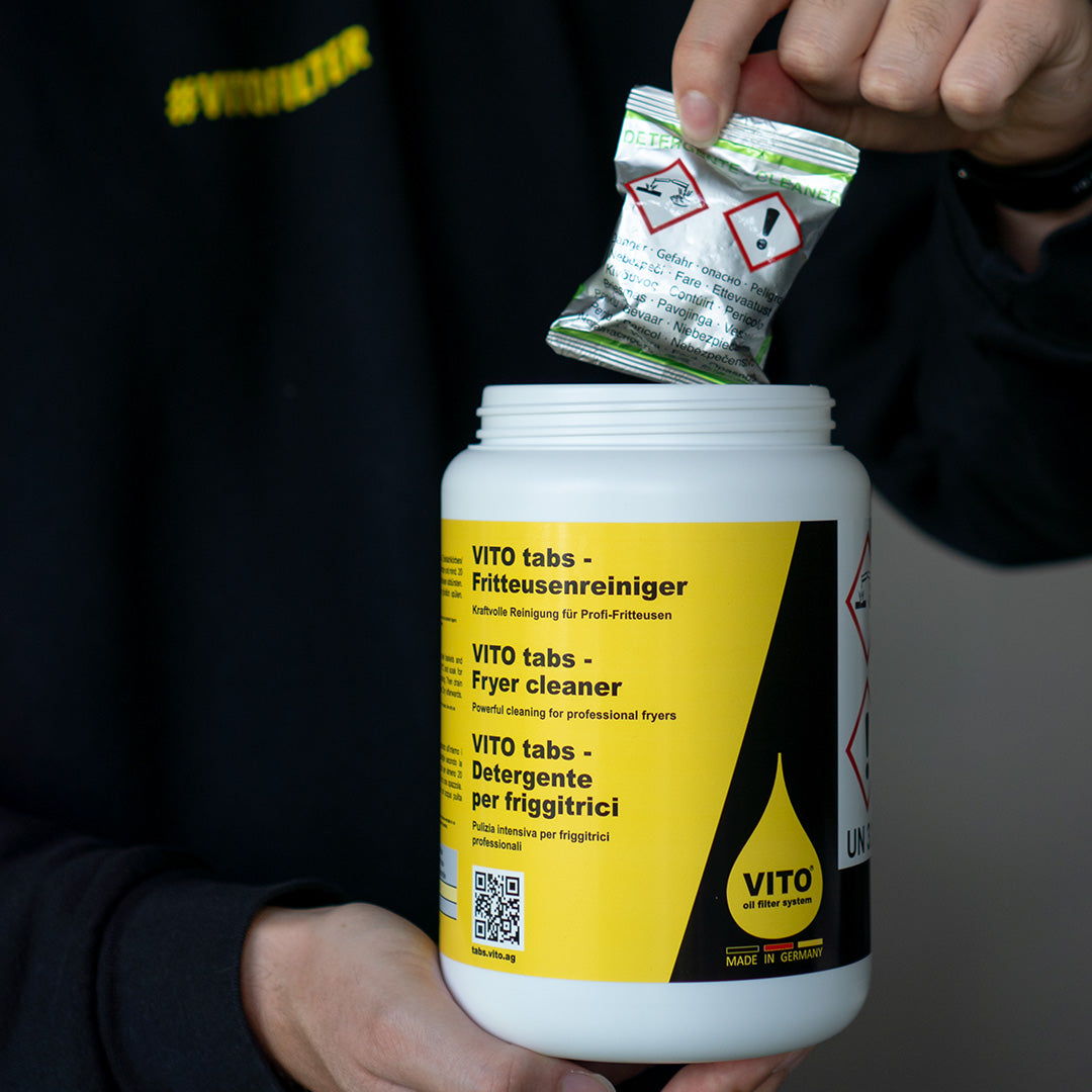 VITO tabs nettoyant pour friteuse